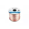 Speaker Cable LANBERG SC-2X10-10CC-1000-TR 2X1.0MM2 100M Transparent