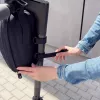 Handlebar Bag Wozinsky WSB1BK — waterproof 4 L, black, for bikes and scooters