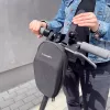 Handlebar Bag Wozinsky WSB1BK — waterproof 4 L, black, for bikes and scooters