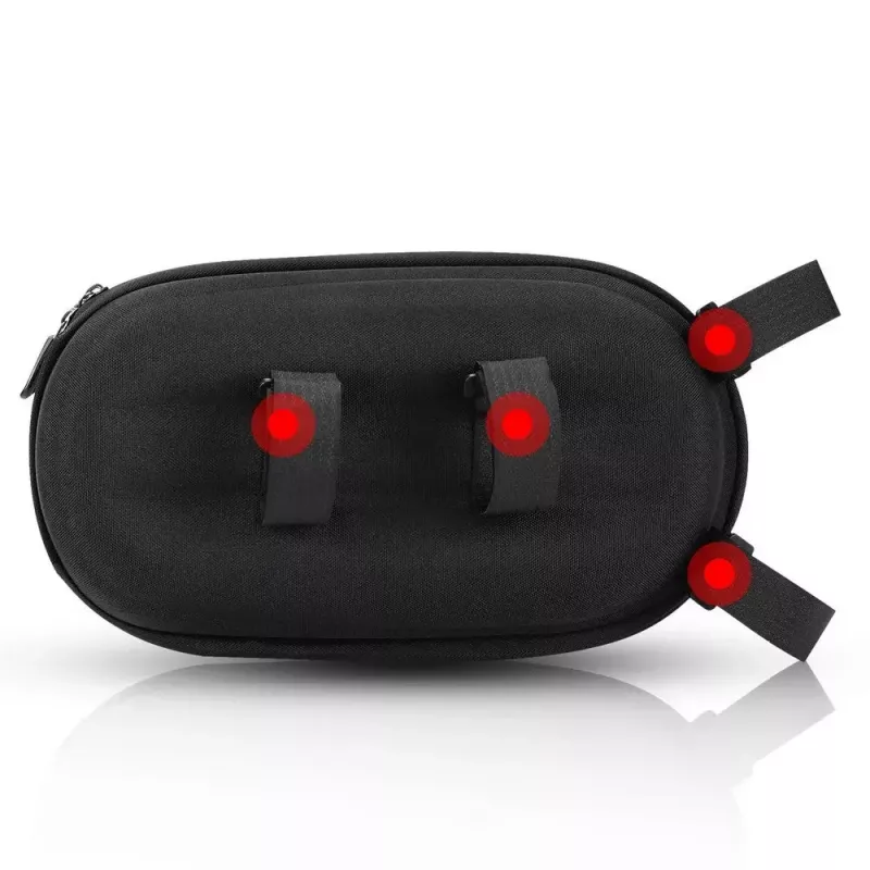 Handlebar Bag Wozinsky WSB1BK — waterproof 4 L, black, for bikes and scooters