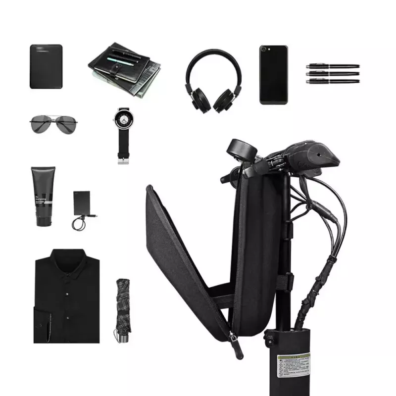 Handlebar Bag Wozinsky WSB1BK — waterproof 4 L, black, for bikes and scooters