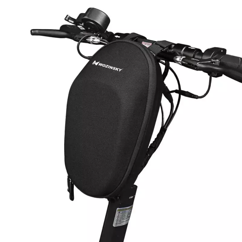 Handlebar Bag Wozinsky WSB1BK — waterproof 4 L, black, for bikes and scooters