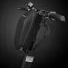 Handlebar Bag Wozinsky WSB1BK — waterproof 4 L, black, for bikes and scooters