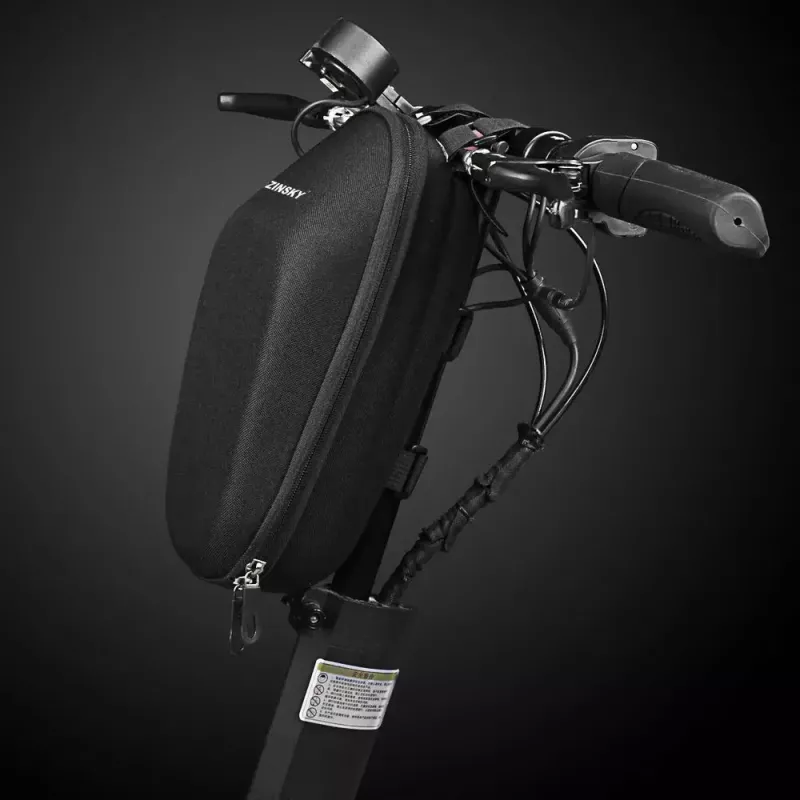 Handlebar Bag Wozinsky WSB1BK — waterproof 4 L, black, for bikes and scooters