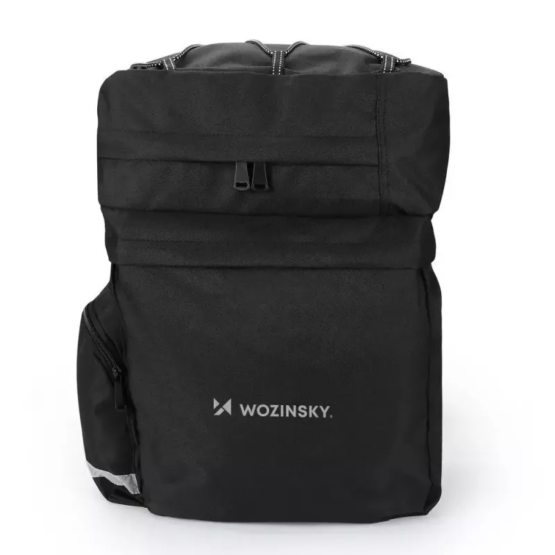 Bike bag Wozinsky WBB13BK 60L black universal – pannier/rear rack bag, 60 L capacity