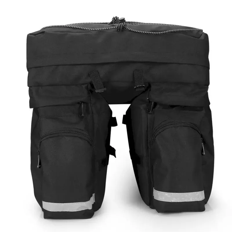 Bike bag Wozinsky WBB13BK 60L black universal – pannier/rear rack bag, 60 L capacity