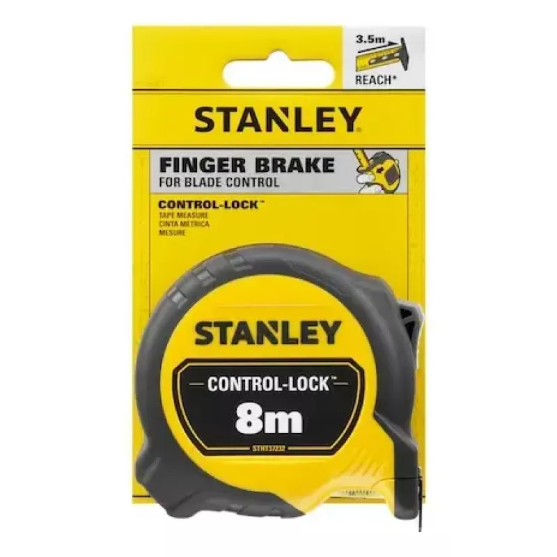 Tape Measure Stanley STHT37232-0 8 m Black Yellow Width 90 mm Depth 50 mm Height 150 mm