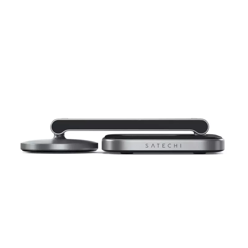 Satechi ST-Q21FM Charger Wireless Indoor USB Type-C for Headphones Smartphone Grey