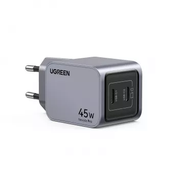 Ugreen 35008 mobile device charger Universal Grey AC Fast charging Indoor