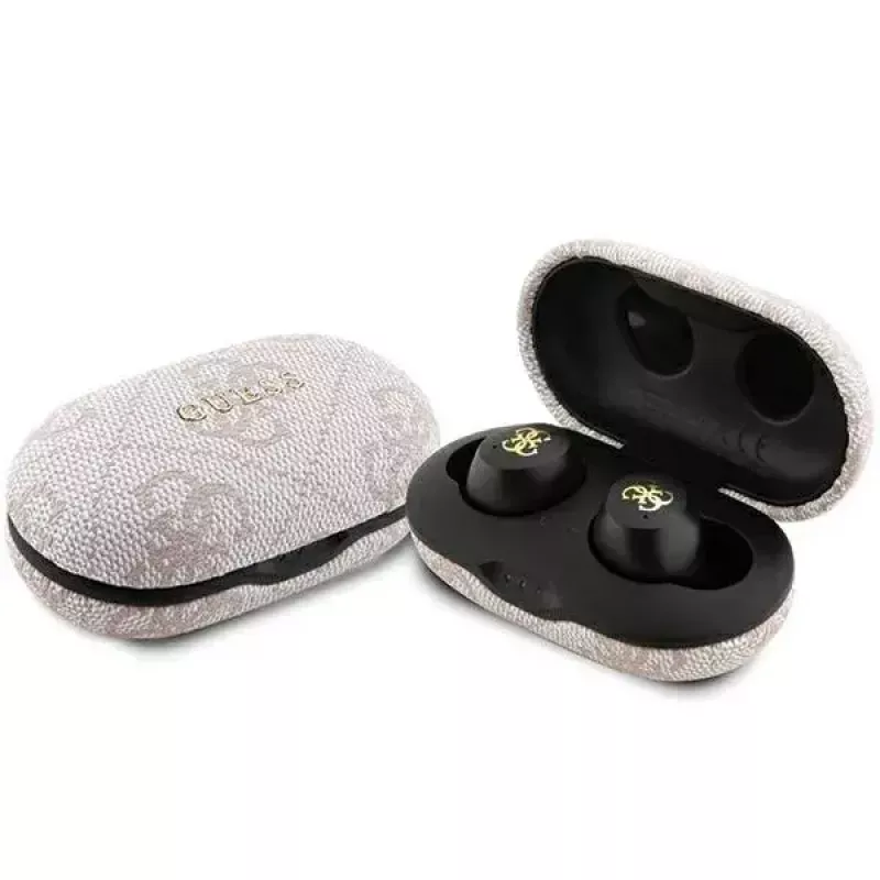 Earphone Guess GUTWSP4EGP TWS Bluetooth Earphones + ENC Dock Pink