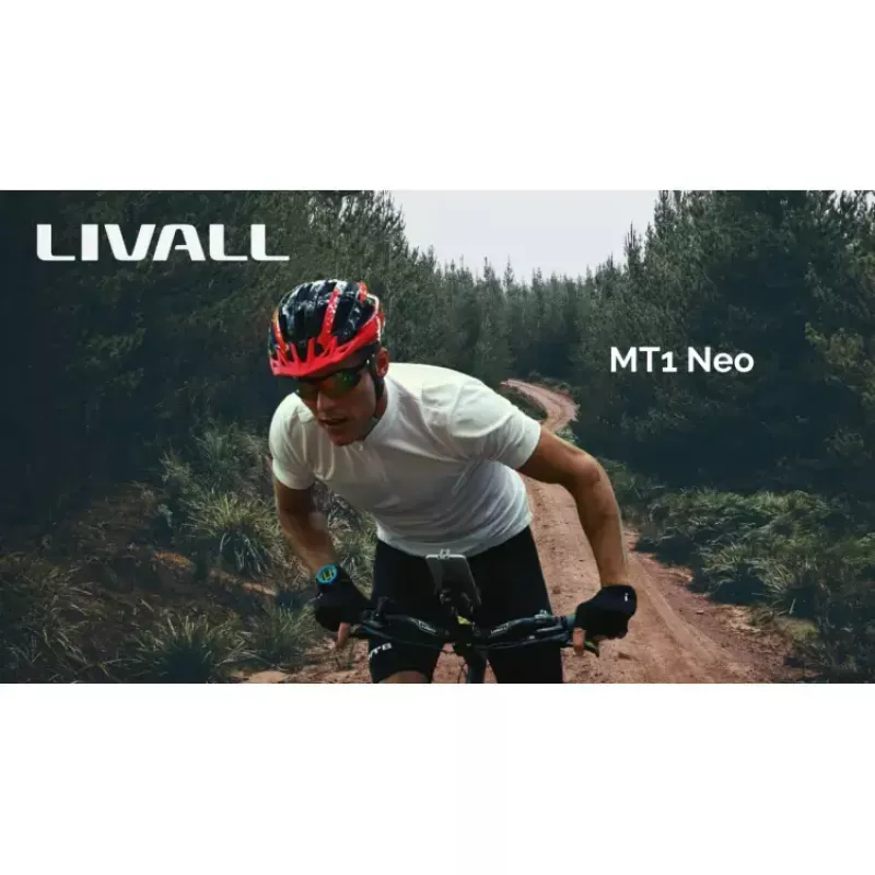 Protective half helmet Livall MT1 Neo — hard shell, gloss finish