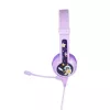 Headphones buddy phones Galaxy lilac — over-ear kids headphone, adjustable headband, volume-limited