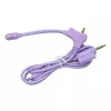 Headphones buddy phones Galaxy lilac — over-ear kids headphone, adjustable headband, volume-limited