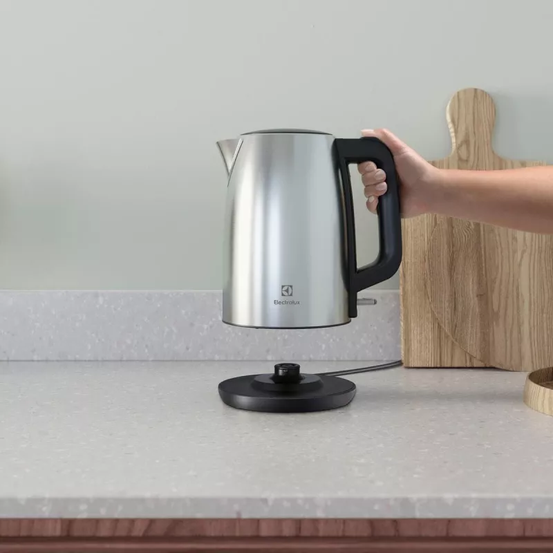 Electrolux E3K1-3ST electric kettle 1.7 L 2200 W Stainless steel