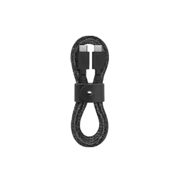 native union Belt Cable USB-C to USB-C cable 1.2 m Black