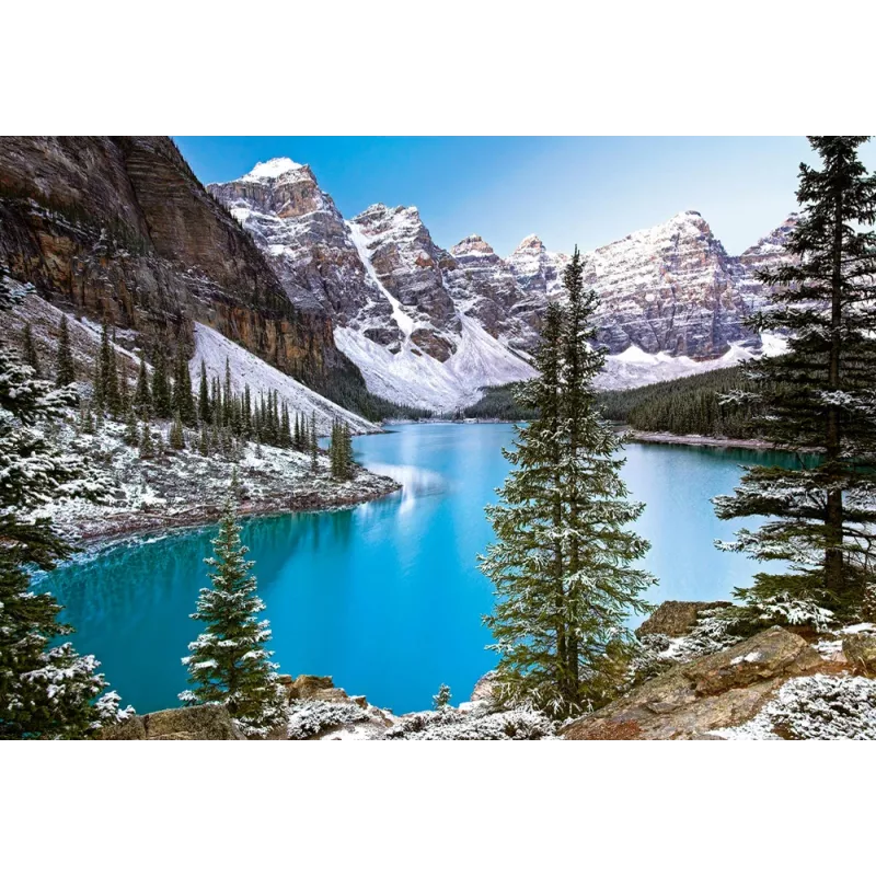 Castorland C-102372-2 Jigsaw Puzzle Canada, Mountain Lake, 1000 pieces