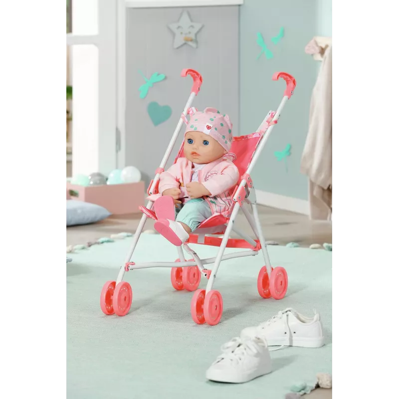 Doll stroller ZAPF Baby Annabell Active Stroller, plastic, multicolour, for ages 3+