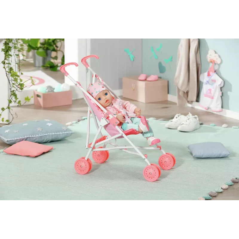 Doll stroller ZAPF Baby Annabell Active Stroller, plastic, multicolour, for ages 3+