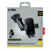 Car active phone holder SBS Mobile TESUPEXTWIR15W for mobile phones, black