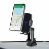 Car active phone holder SBS Mobile TESUPEXTWIR15W for mobile phones, black
