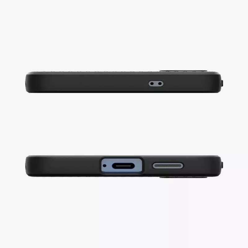 Cover Spigen Galaxy S25 Liquid Air Matte Black Monochromatic