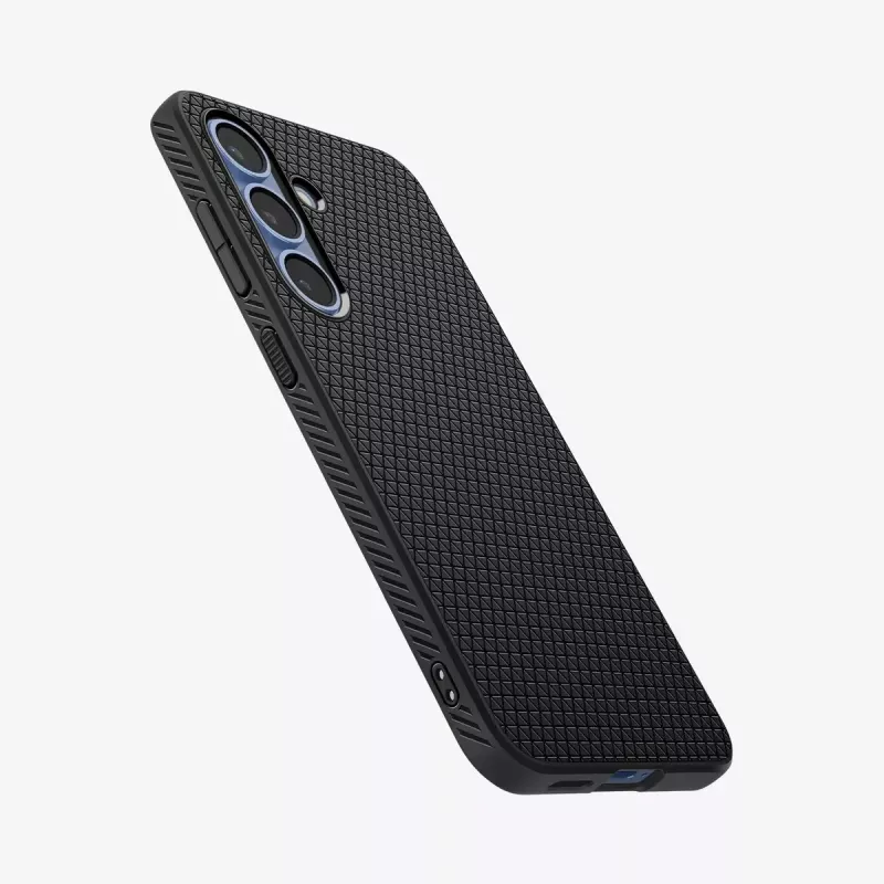 Cover Spigen Galaxy S25 Liquid Air Matte Black Monochromatic