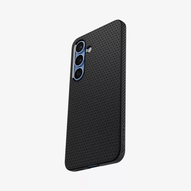 Cover Spigen Galaxy S25 Liquid Air Matte Black Monochromatic