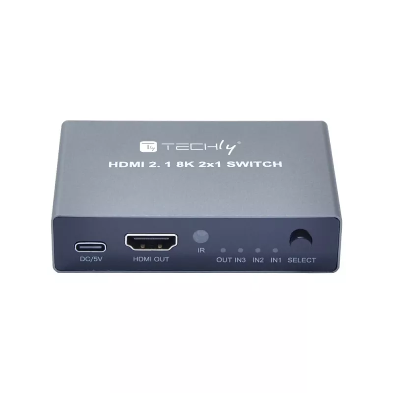 Video Switch Techly IDATA HDMI-2138KT HDMI 60Hz 2m
