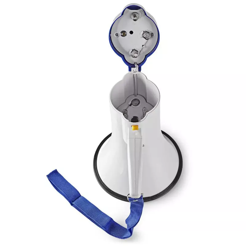 Megaphone Nedis MEPH150WT White Blue 15W 150m Range