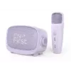Children's portable speaker MYFIRST myFirst Voice 2 — purple, compact rechargeable audio for kids