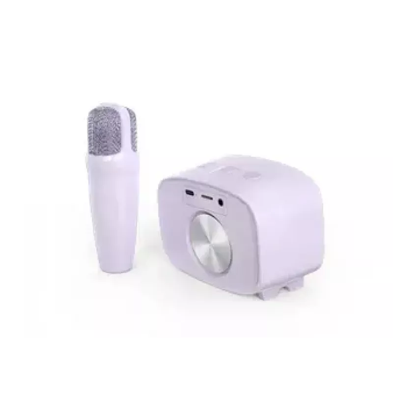 Children's portable speaker MYFIRST myFirst Voice 2 — purple, compact rechargeable audio for kids