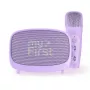 Children's portable speaker MYFIRST myFirst Voice 2 — purple, compact rechargeable audio for kids