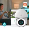 Dome IP security camera Nedis WIFICO22CWT 1920 x 1080 pixels