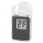 Hama 00186397 environment thermometer Electronic environment thermometer Indoor/outdoor Grey