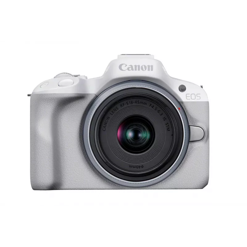 MILC Camera Canon EOS R50 White 24.2MP 4K Ultra HD