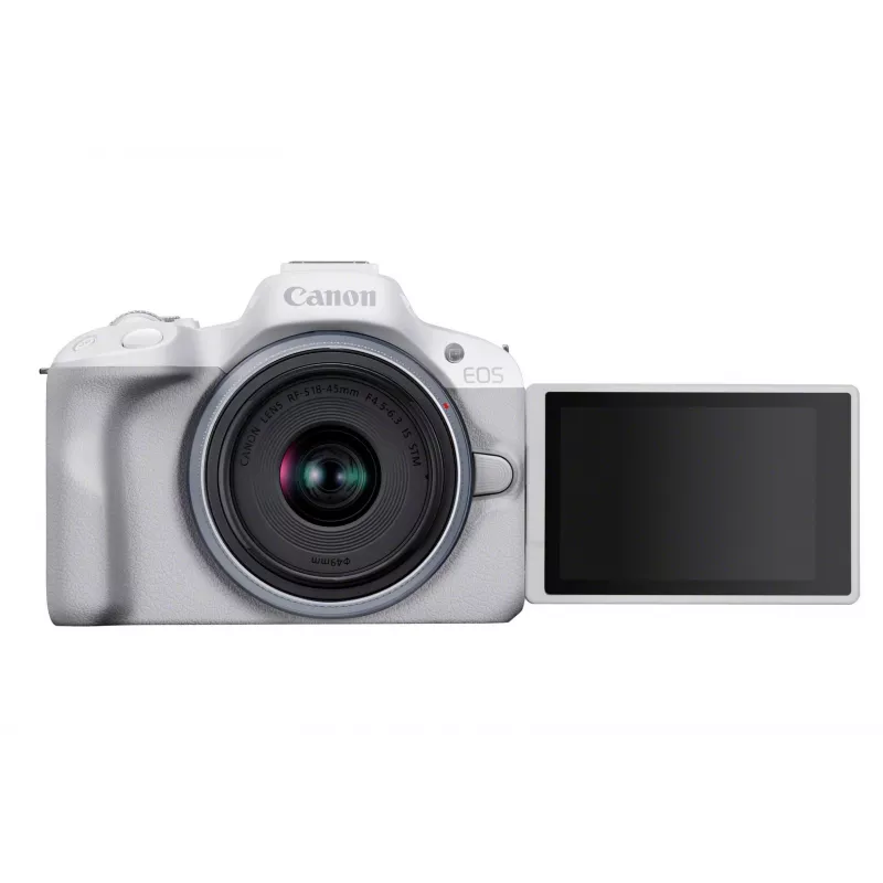 MILC Camera Canon EOS R50 White 24.2MP 4K Ultra HD