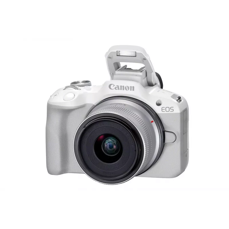 MILC Camera Canon EOS R50 White 24.2MP 4K Ultra HD