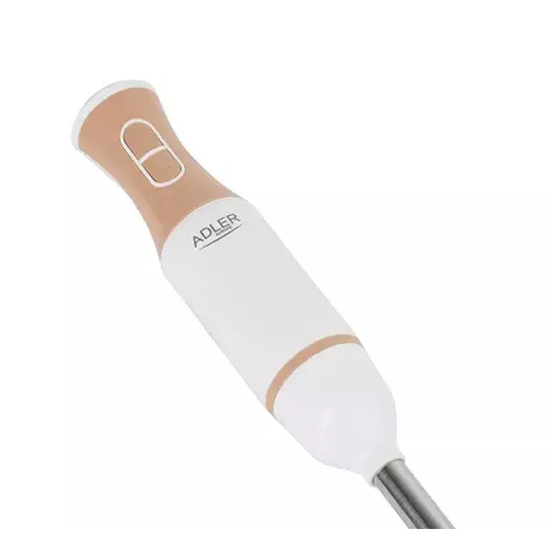 Immersion blender Adler AD 4616 — handheld stick blender, 500 W max, 2 speeds, stainless steel blades, white