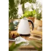 Adler AD 1343 electric kettle, 1.5 L, 1850 W, stainless steel, Strix, White