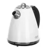 Adler AD 1343 electric kettle, 1.5 L, 1850 W, stainless steel, Strix, White