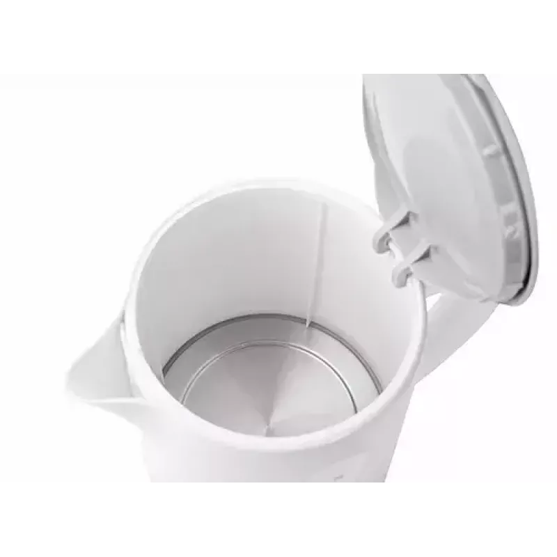 Electric kettle Adler AD 1244 — 2.5 L, 2200 W, white, concealed heating element