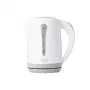 Electric kettle Adler AD 1244 — 2.5 L, 2200 W, white, concealed heating element