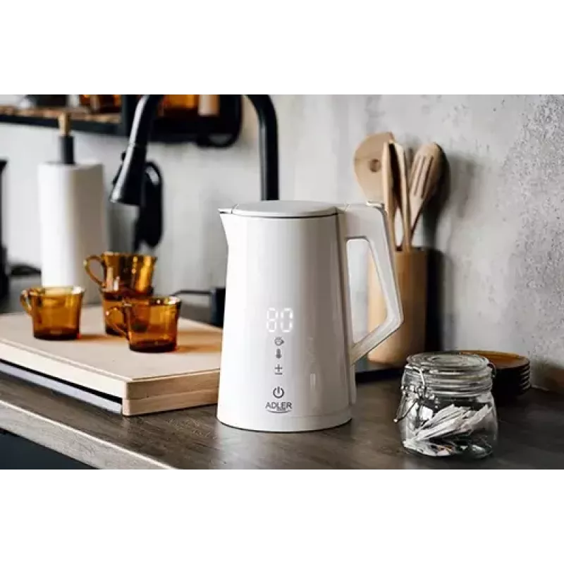 Electric kettle Adler 1.7 L 1850 W White