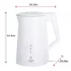 Electric kettle Adler 1.7 L 1850 W White