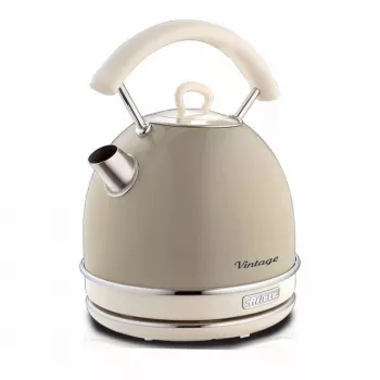 Ariete 2877 Kettle Vintage, 1,7L, Cordless, Beige, 1.7 L, 2000 W, Beige, Water level indicator, Cordless, Filtering