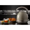 Ariete 2877 Kettle Vintage, 1,7L, Cordless, Beige, 1.7 L, 2000 W, Beige, Water level indicator, Cordless, Filtering