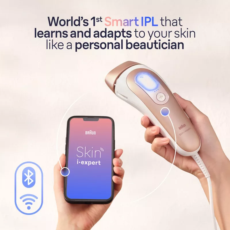 Braun Silk-Expert Pro IPL PL7253 Intense pulsed light (IPL) Rose gold, White