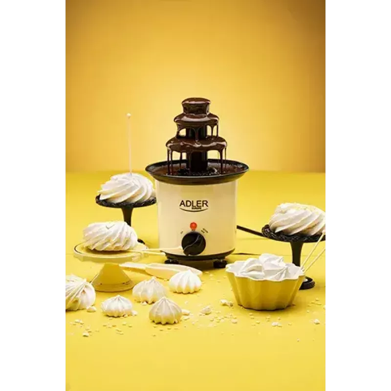 Chocolate Fountain Adler AD 4487 Black Brown White 30 W