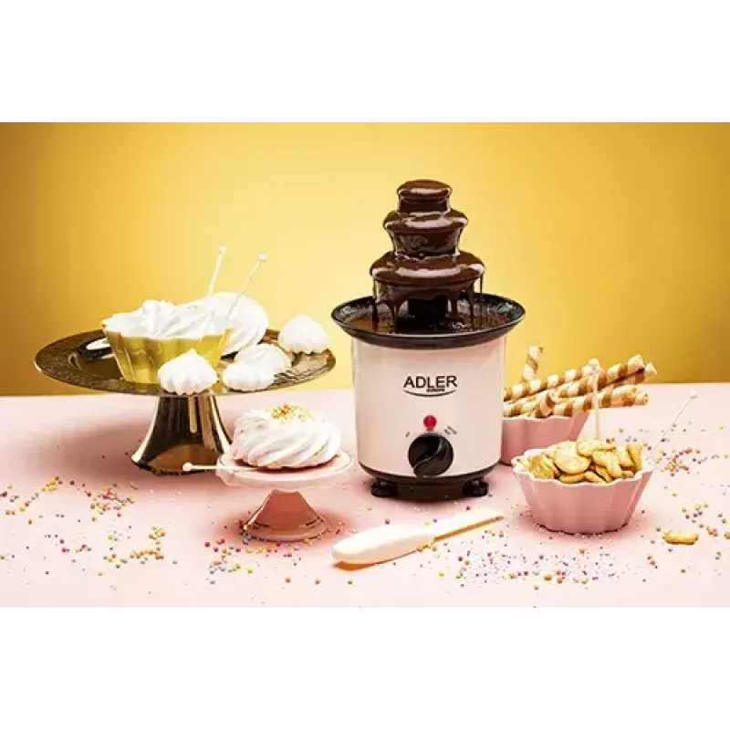 Chocolate Fountain Adler AD 4487 Black Brown White 30 W