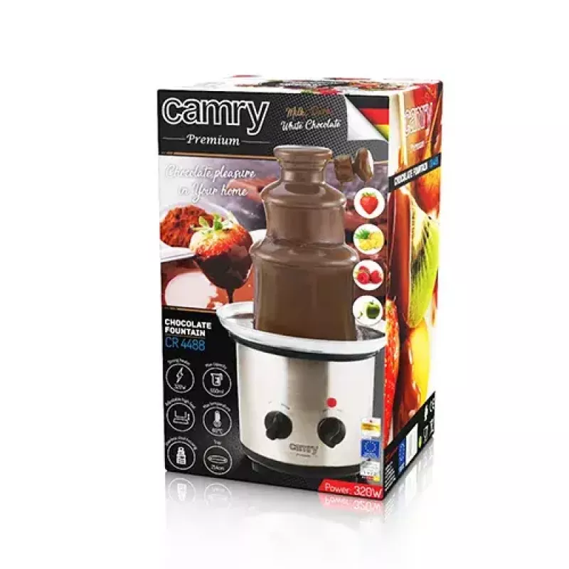 Chocolate fountain Camry Premium CR 4488 Stainless steel 320 W 650 ml